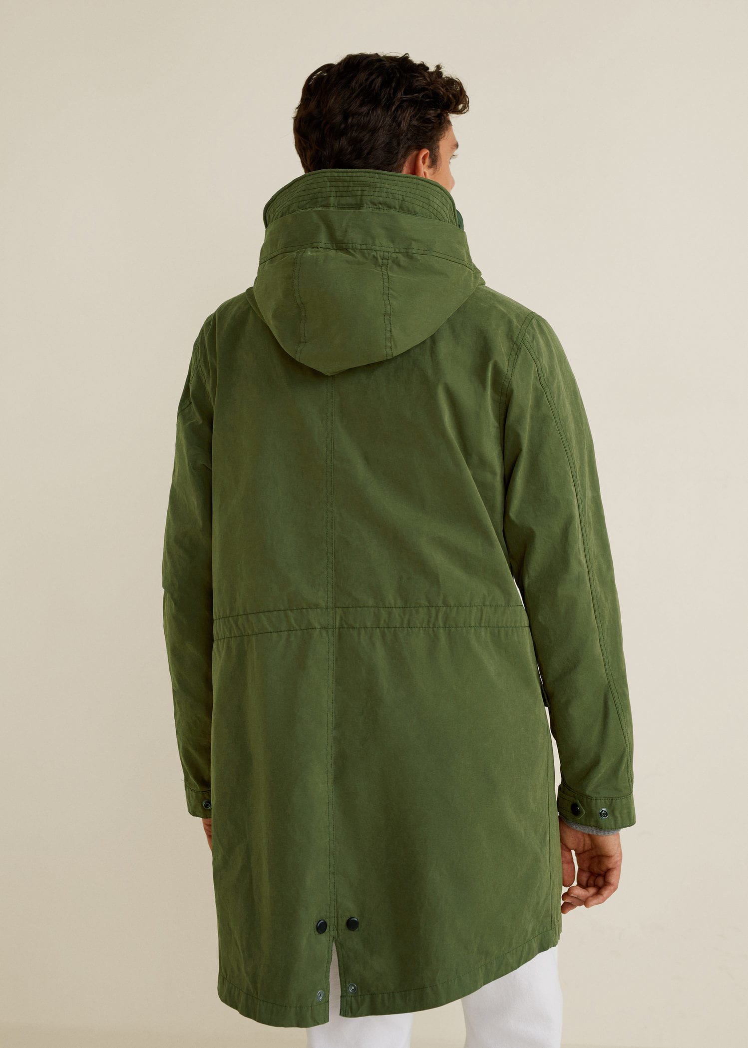 Quilted hooded parka - Afbeelding 2